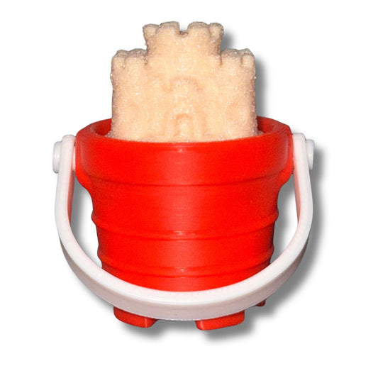 Sand Castle Clicker Keychain