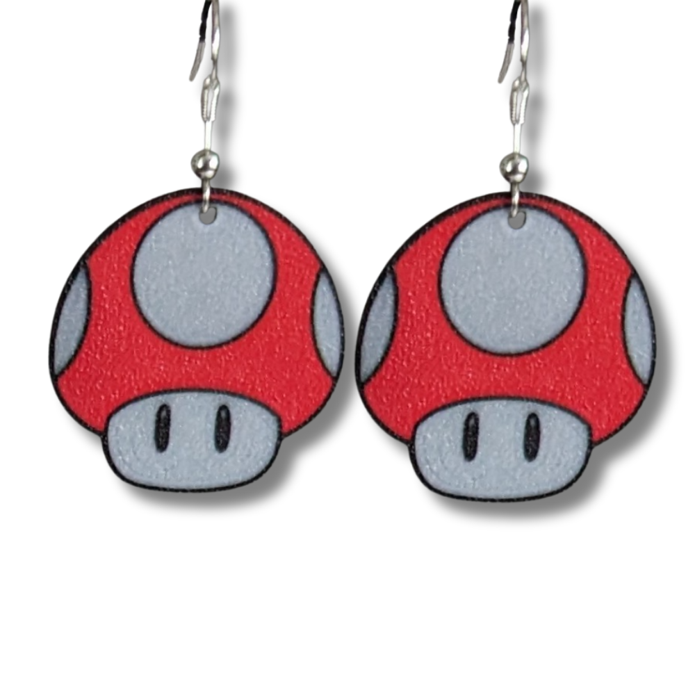 Mushroom Earrings