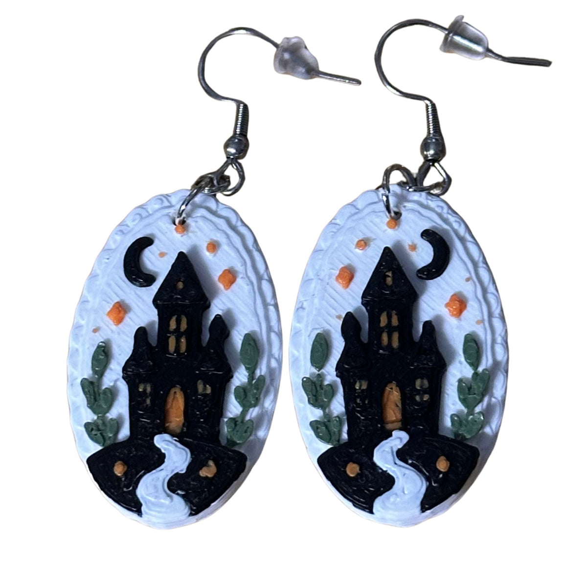 Haunted House Earrings