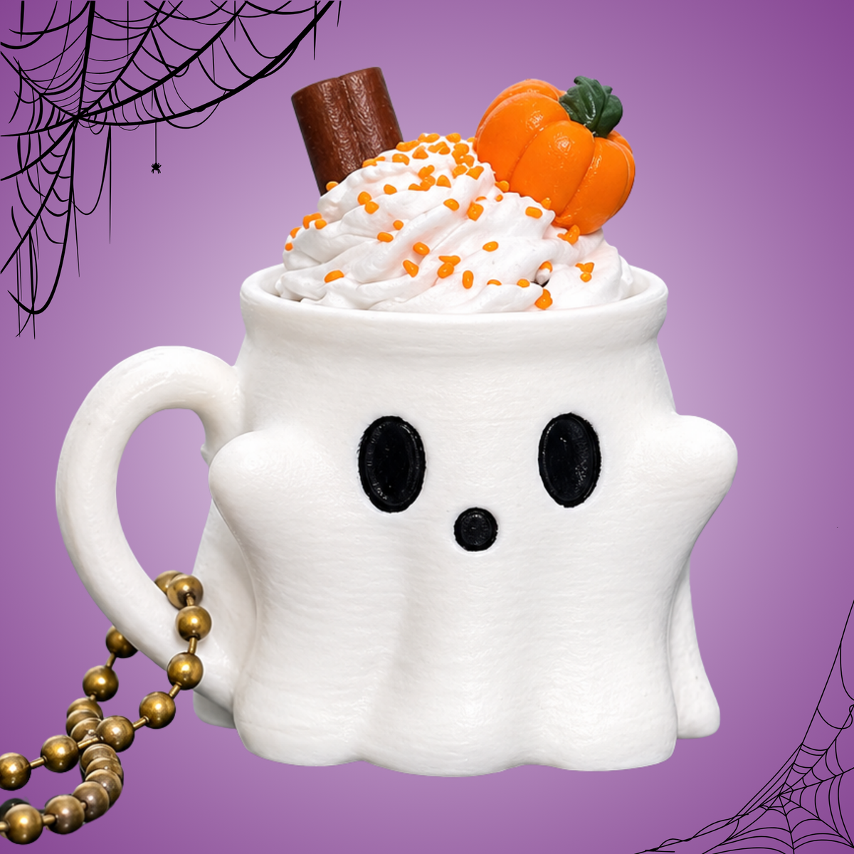 Pumpkin spice ghost Clicker