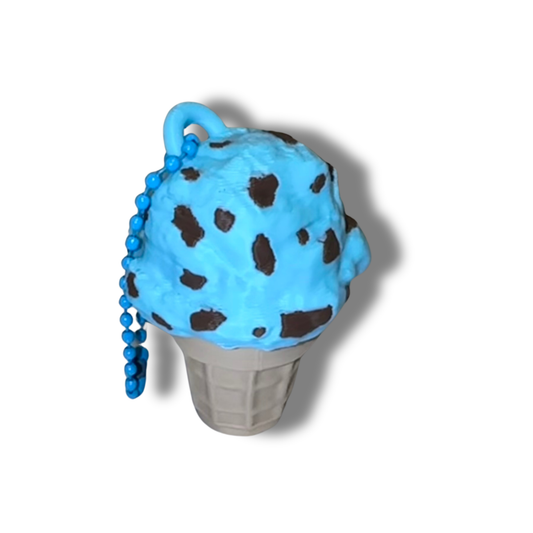 Ice Cream Clicker Keychain