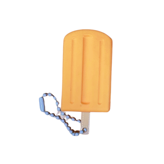 Orange Popsicle Keychain