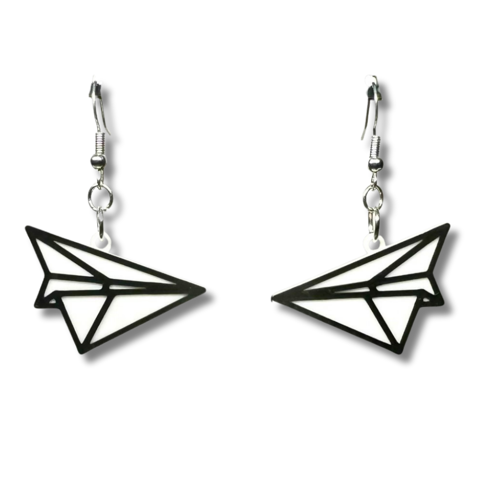 Paper Plane Earrings