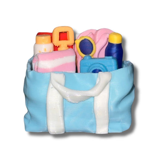 Blue Beach Bag Clicker