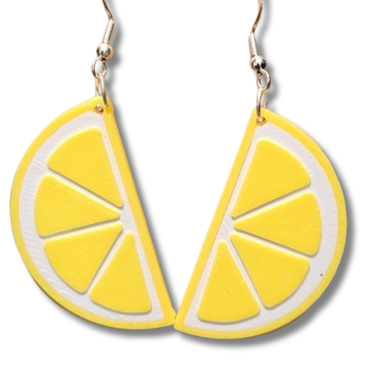 Lemon Slice Earrings
