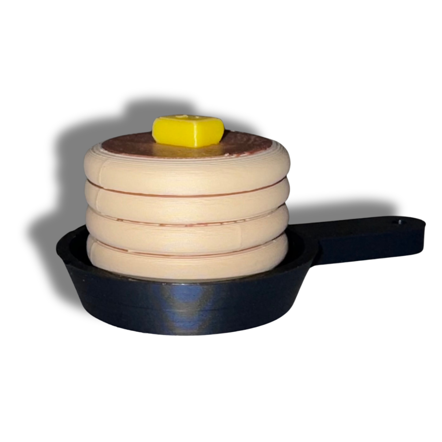 Pancake Clicker Keychain