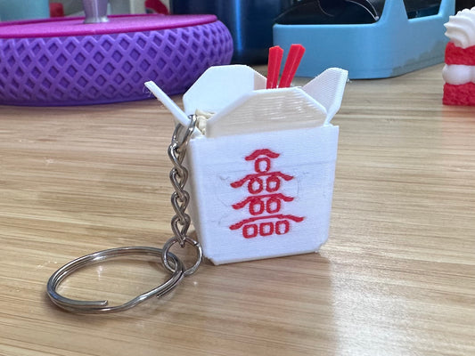 Ramen Clicker Keychain