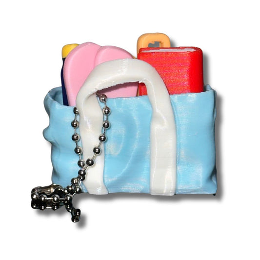 Blue Beach Bag Clicker