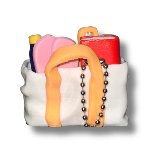Orange Beach Bag Clicker