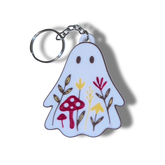 Boho Ghost Keychain