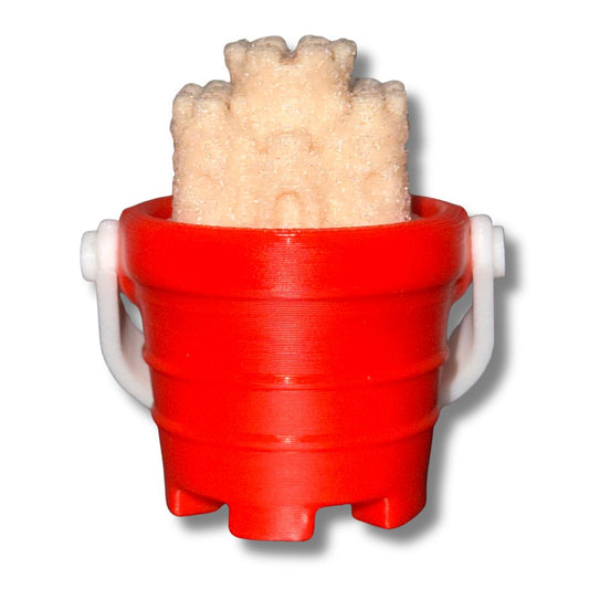 Sand Castle Clicker Keychain