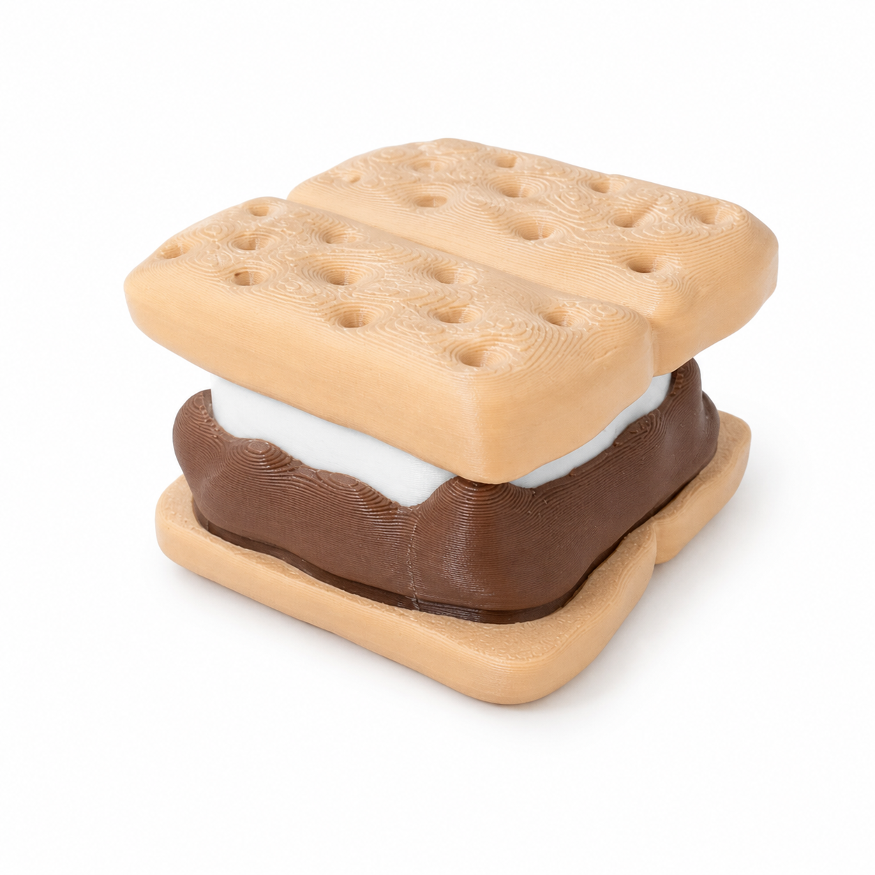 S’mores Clicker Keychain