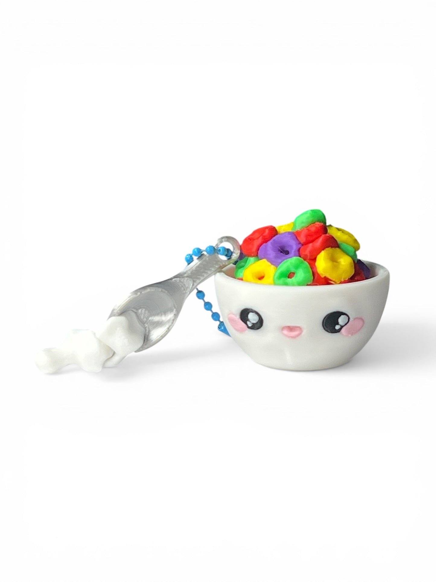 Fruit hoops cereal clicker keychain