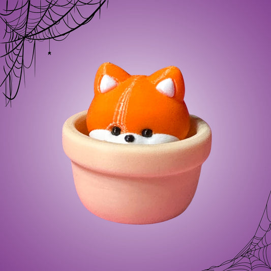 Fox Clicker Keychain